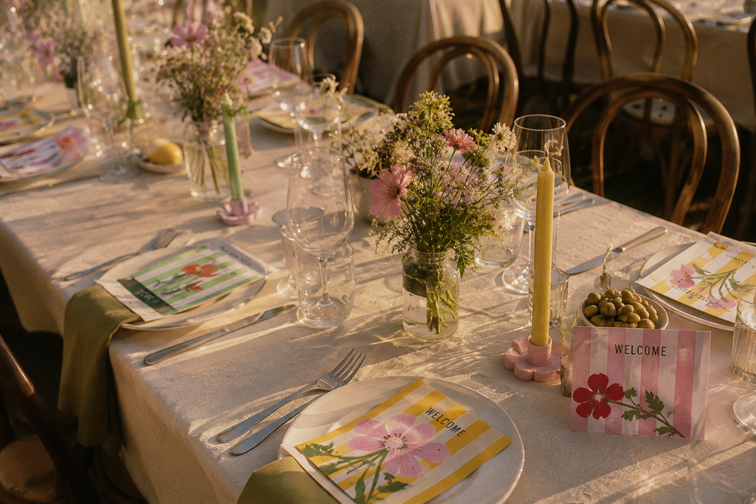 How to Create a Beautiful Dinner Party Tablescape on a Budget