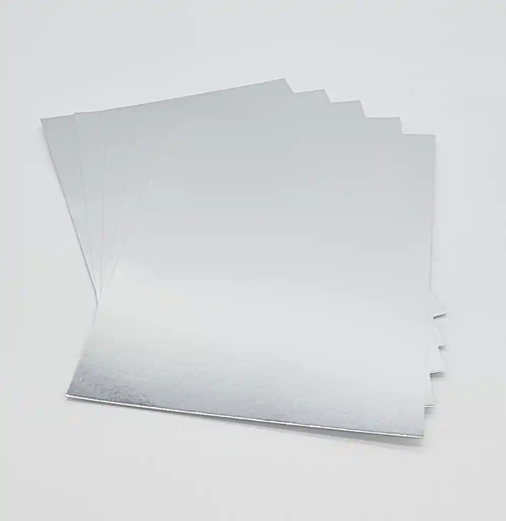 Silver Metallic Card 1-sided (245gsm)
