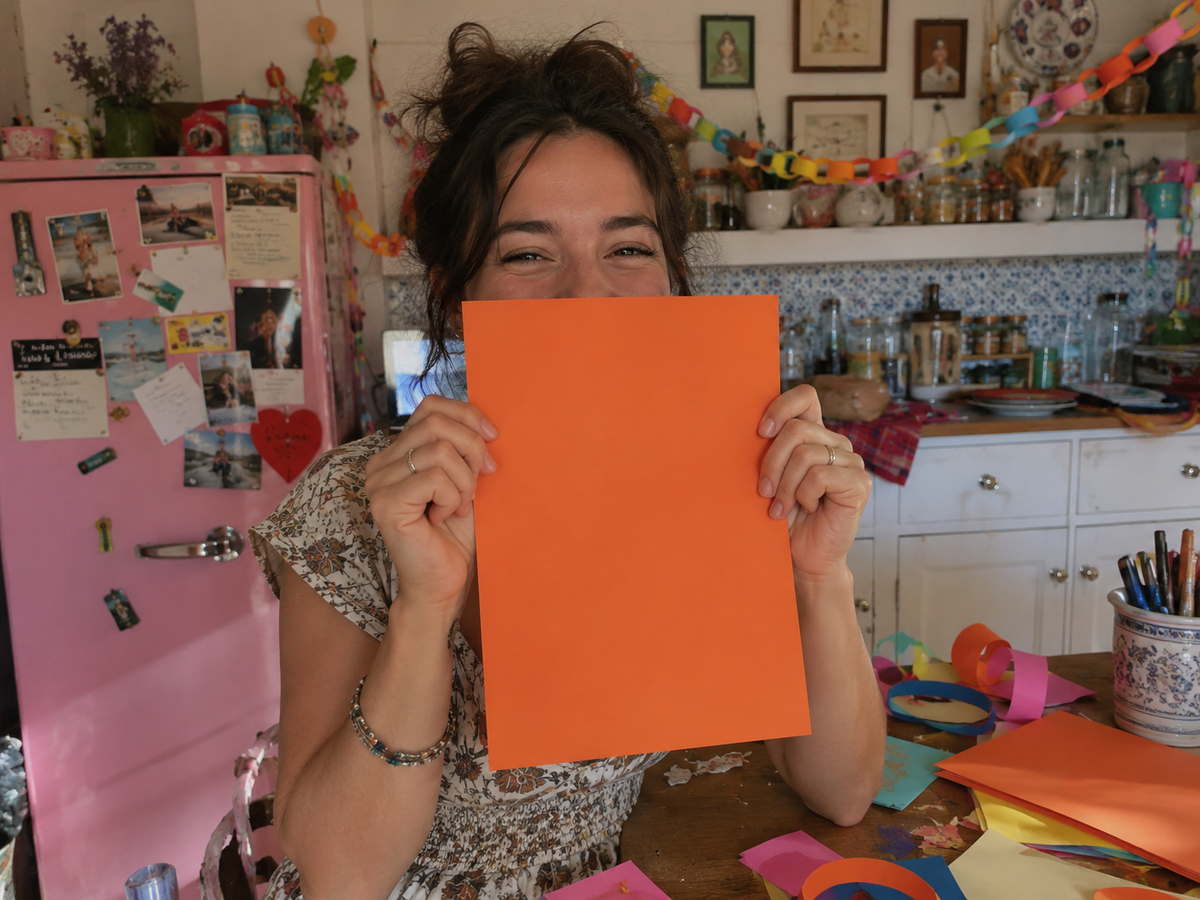 Fantastic Orange Craft & Light Card (160gsm)