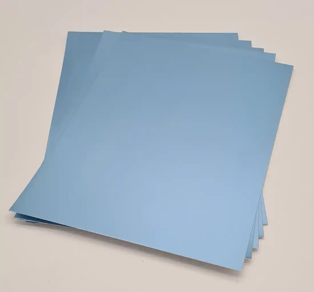 Pastel Blue Metallic Card 1-sided (245gsm)