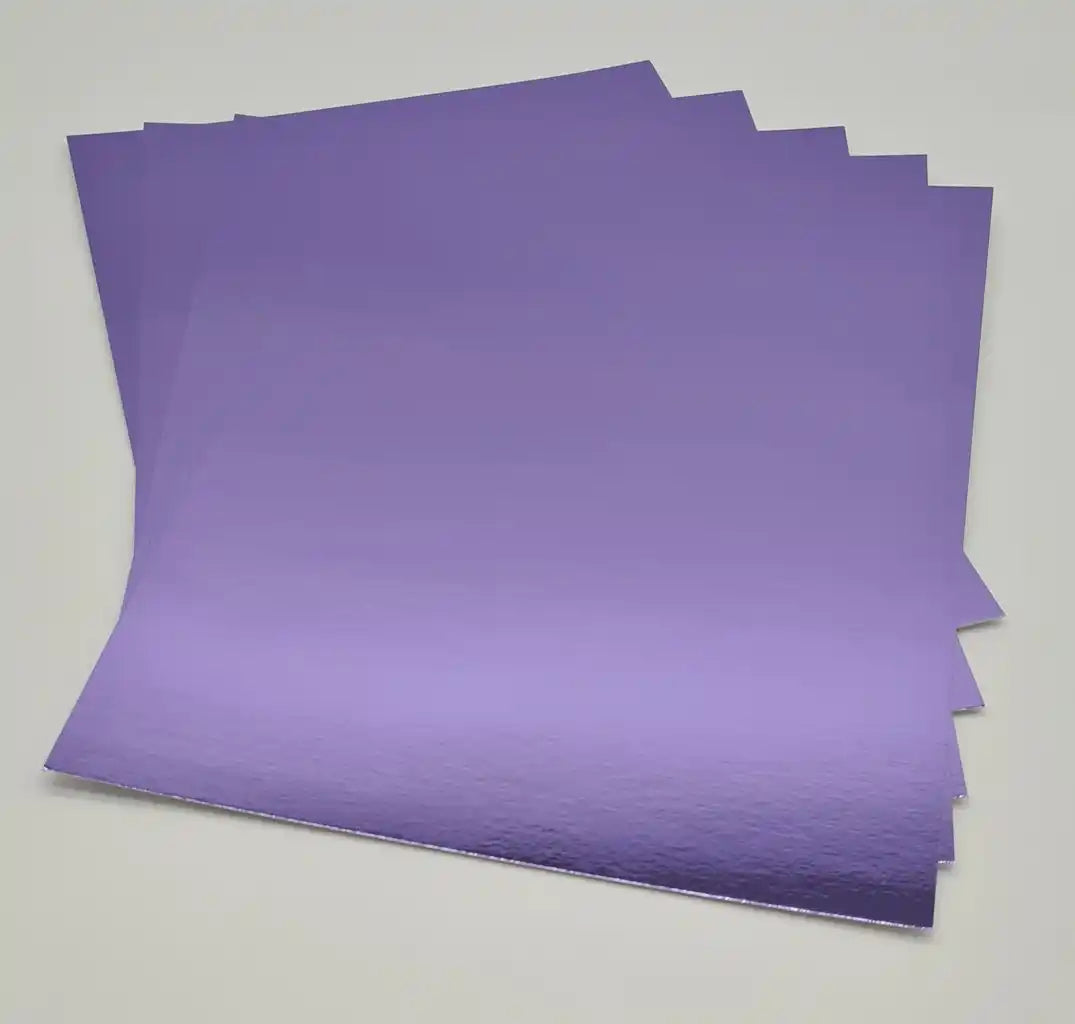 Lavender Metallic Card 1-sided (245gsm)