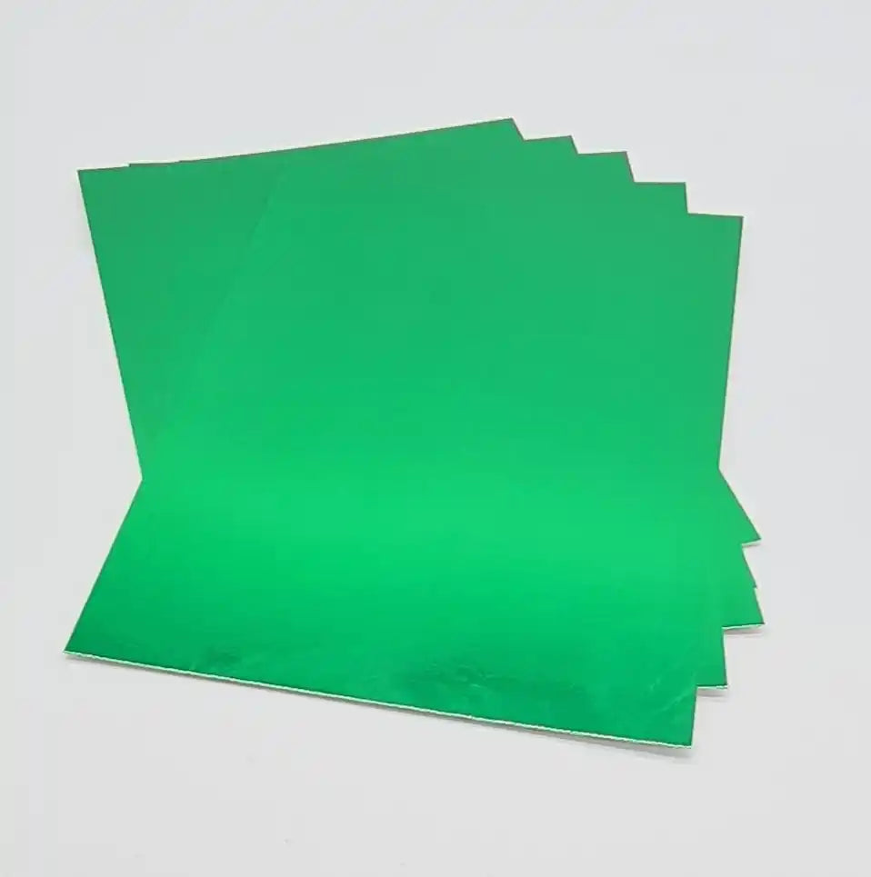 Green Metallic Card 1-sided (245gsm)