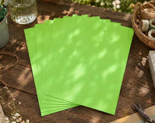 Idyllic Green Craft & Printer Paper (120gsm)