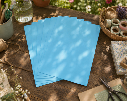 Sparkling Blue Craft & Printer Paper (120gsm)